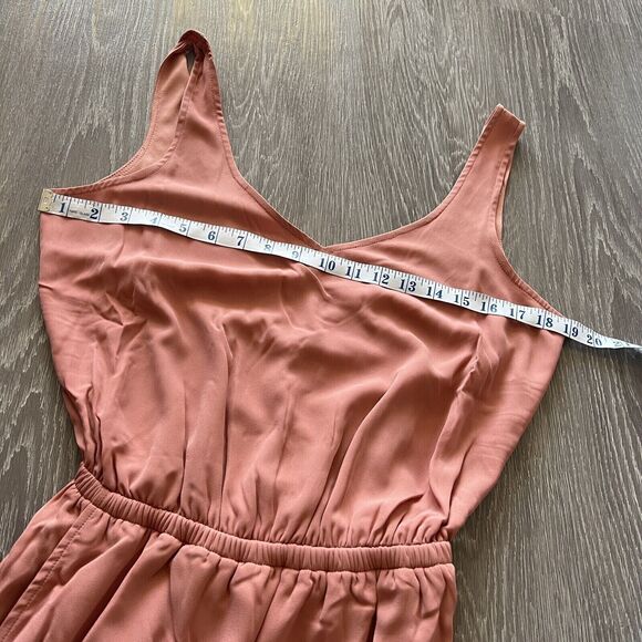 Show Me Your Mumu Small Kendall Maxi Dress Rustic Mauve Crisp NEW - Picture 7 of 9